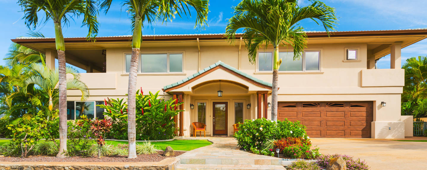 Florida home outdoors